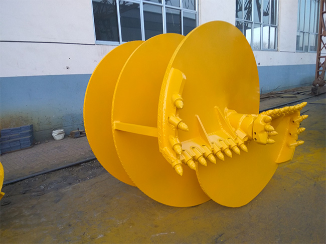 Rock Drilling Auger